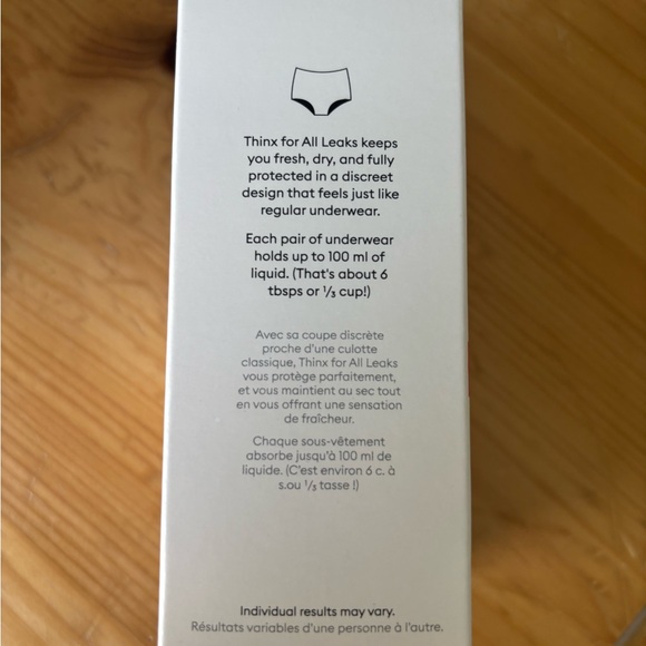 Thinx Hi-Waist Underwear in Desert Rose - Picture 3 of 3